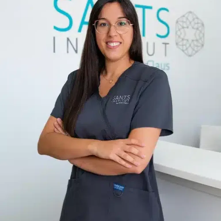 Esteticista en centro de medicina estética